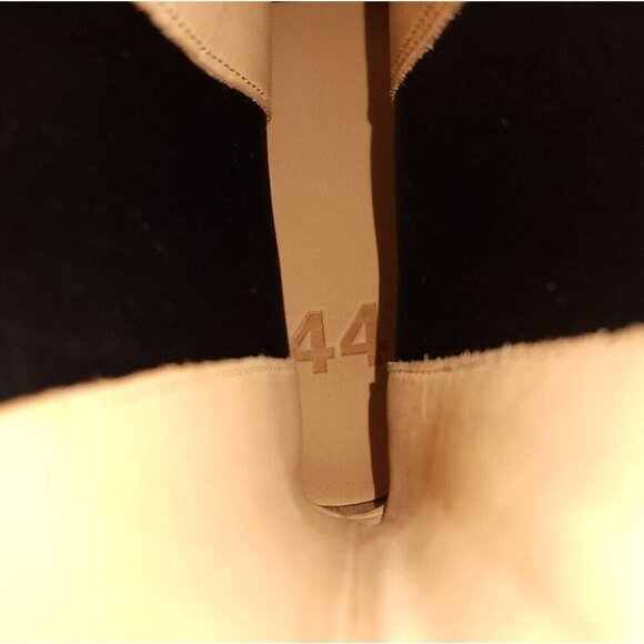 Both Gao Platform Chelsea Boots Size 44 US 11 Mens Silver $660 - Picture 12 of 15